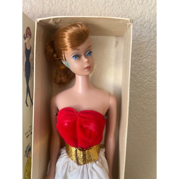 Vtg Barbie Set of 4: Ponytail #6 Redhead 850, Midge 860, Ken 750, Skipper 0950 - Picture 3 of 16